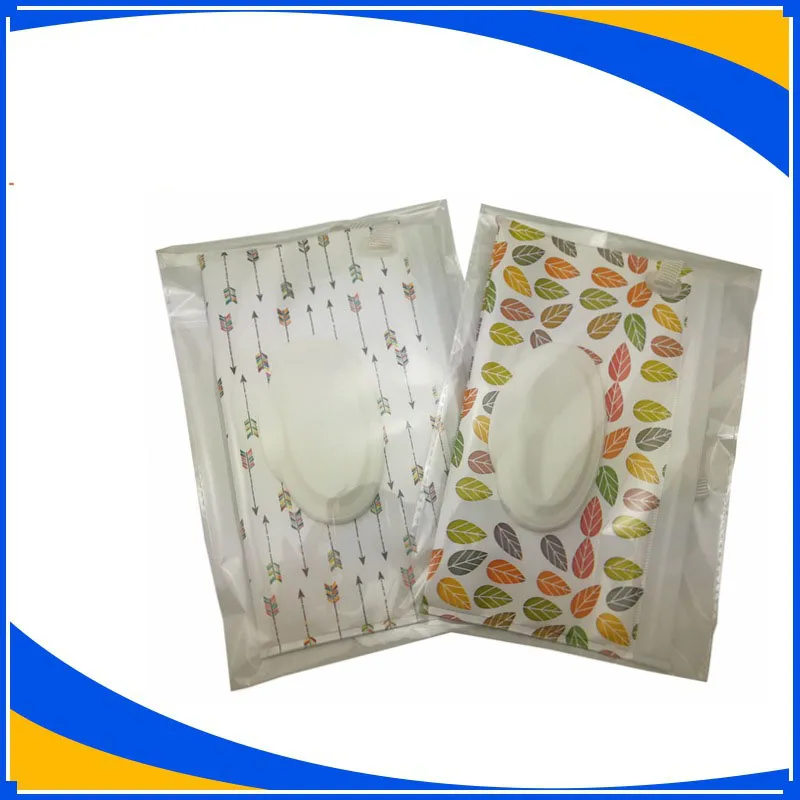 1 предмет модный салфетки для переноски Чехол сцепления и влажные очистки сумка