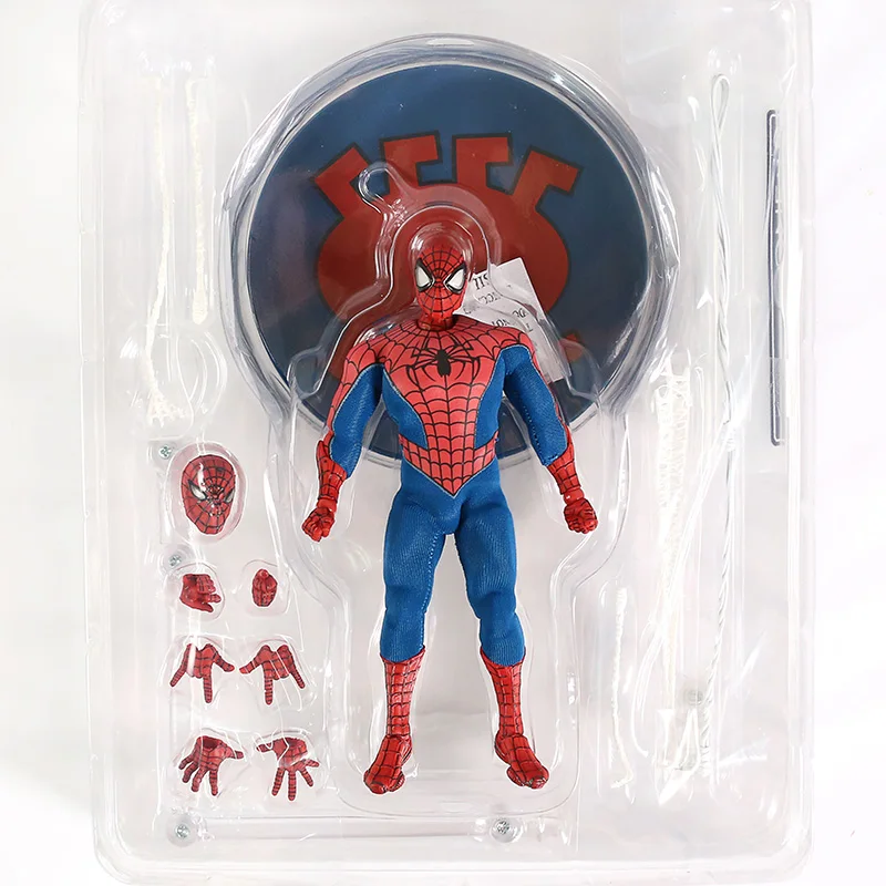 Mezco Marvel Человек-паук один: 12 ПВХ фигурка Коллекционная модель игрушки