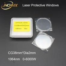 JHCHMX 10 шт./лот Raytools оптические линзы 38*2 мм 0-6kw 1064nm 211LCG0113 для Raytools BW240 BM230 BW310 BW330 волоконно-оптические лазерные головки