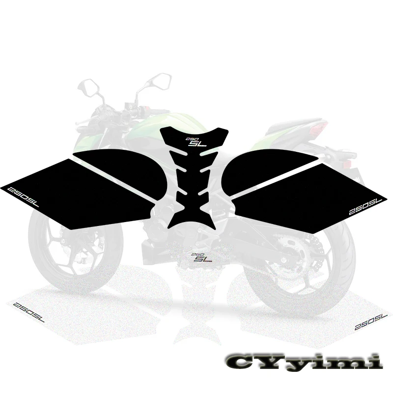 Per Kawasaki Z650 Z650 Moto Gas Olio Combustibile Tappo Del Serbatoio Copertura Pad Protector Decalcomanie Sticker