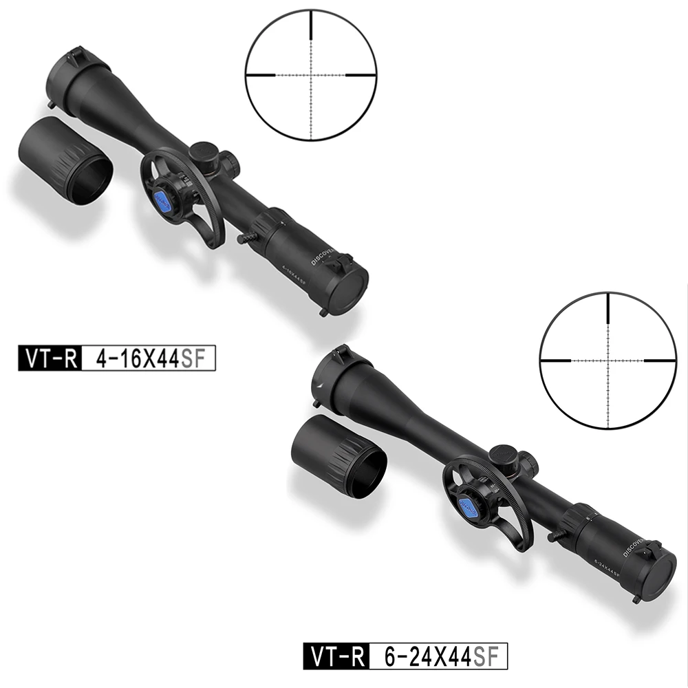 Tanie Luneta 4 16X44 Discovery lunety z nowa strona koło paralaksy dla PCP karabin pneumatyczny pistolet dobre okulary wyczyść Sight Side Focus