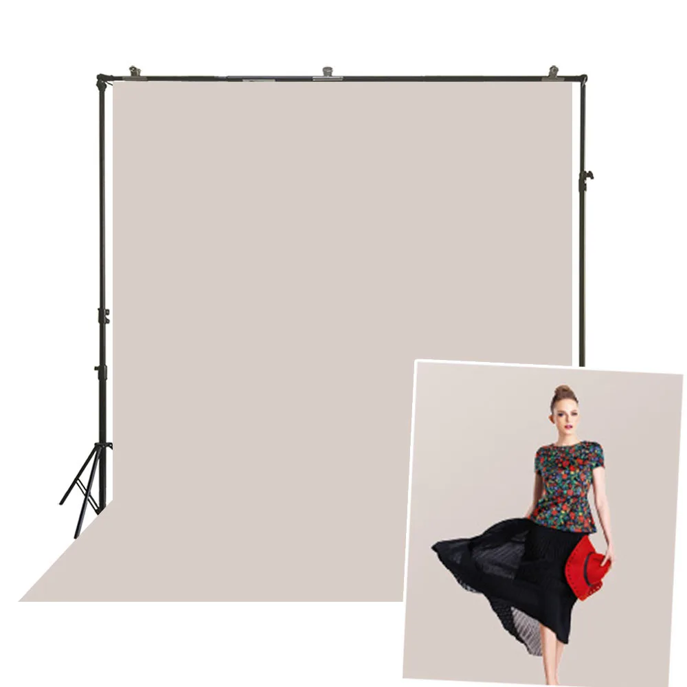 Photography Backdrop Cream Beige Background Solid Color Screen Back Drops  Video Studio Photoshoot Portrait Simple Cloth Banner - Backgrounds -  AliExpress