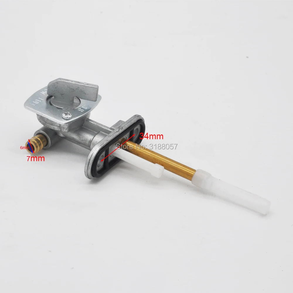 Газовый топливный клапан Petcock с краном для Kawasaki KXT250 KZ440 KLX125 KX250 KLR650 KL650 KLR250 EN500 VN1500