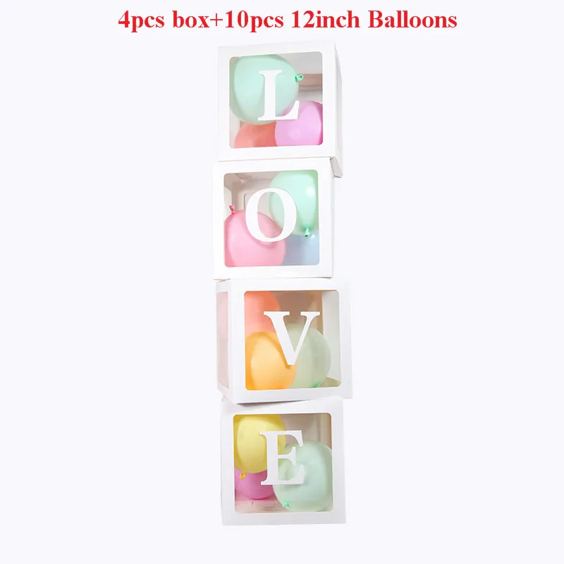 Свадебные украшения пончик стены пончики деревянная подставка пончик держатель детская душевая кабина Дети Декор для вечеринки в честь Дня Рождения DIY пончик вечерние поставки - Цвет: Love Balloon Box A