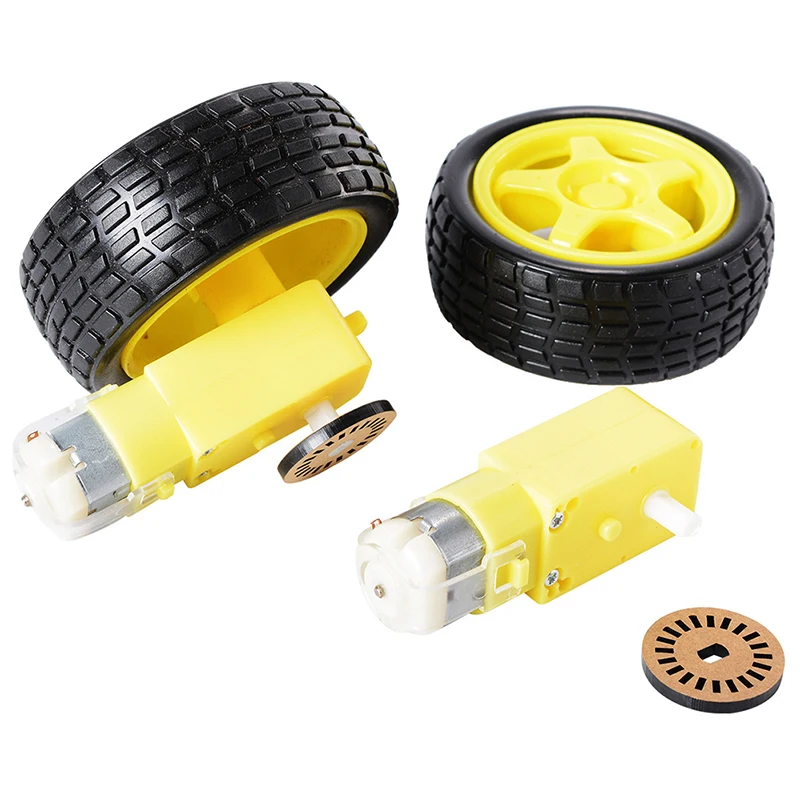 Официальный умный автомобильный робот шасси DOIT 2WD с датчиком скорости DIY RC
