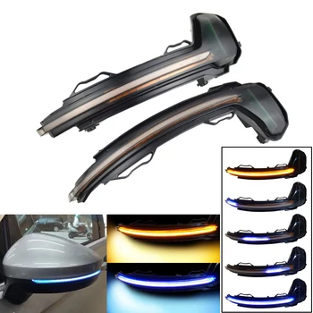 

For Volkswagen VW Tiguan MK2 II R 5N 2017 2018 LED Dynamic Turn Signal Light Side Wing Rearview Mirror Indicator Sequential Lamp