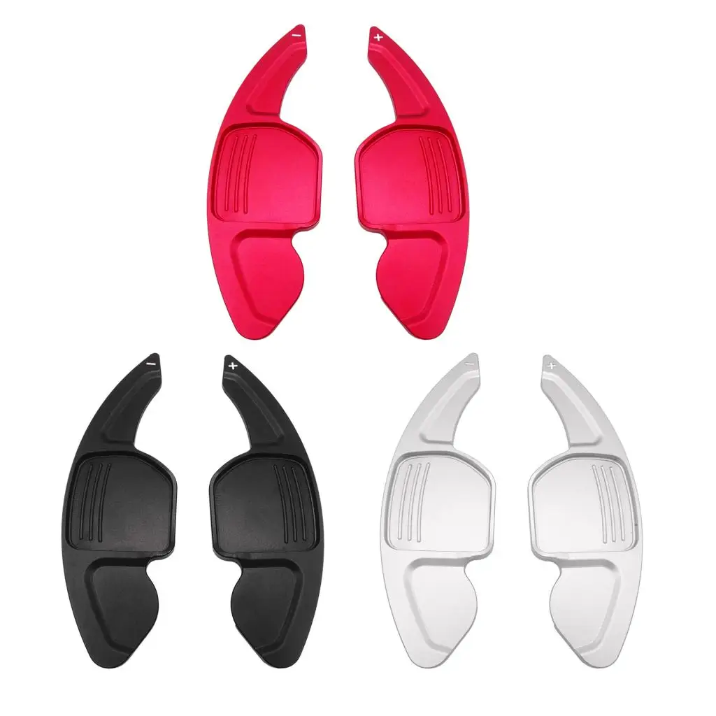 2 Pcs Car Steering Wheel Shift Paddle Shifter Extended DSG For Audi A3 A4L A5 A6 A7 A8 S5 Q5 Shift Paddle Blade Car Accessories
