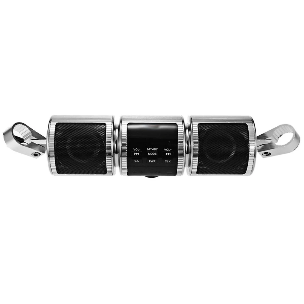 NO.1 MT487 мотоцикл MP3 музыкальный плеер динамик s мотоцикл Bluetooth стерео динамик аудио плеер - Цвет: NO.1