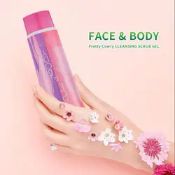 12pcs Hot New Face and Body Scrub Deep Cleansing Skin Care Exfoliating Gel 100ML