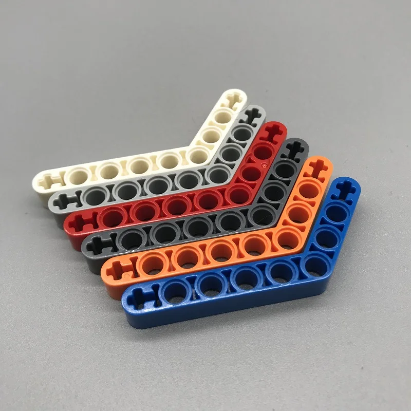 25 шт. новейшая технология Beam 6 + 3/6x4 DIY MOC просвечивающий строительный блок деталь