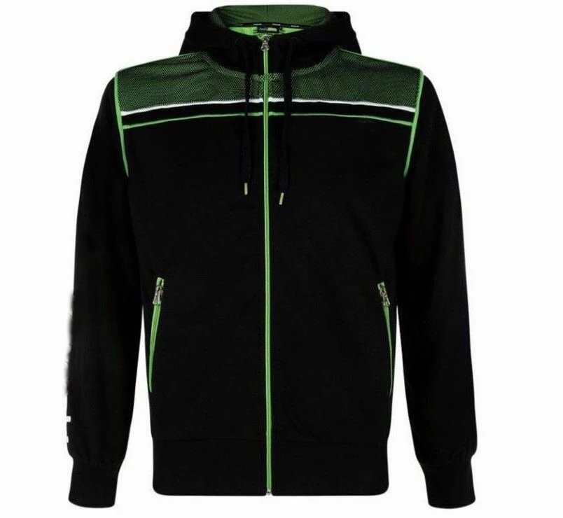 Для KAWASAKI Спортивная толстовка с капюшоном Толстовка черный зеленый мужской повседневный костюм гоночные толстовки
