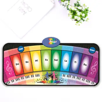 Электронный ковер фортепиано игрушки для детей ползучие подушки Playmat музыка дошкольного возраста