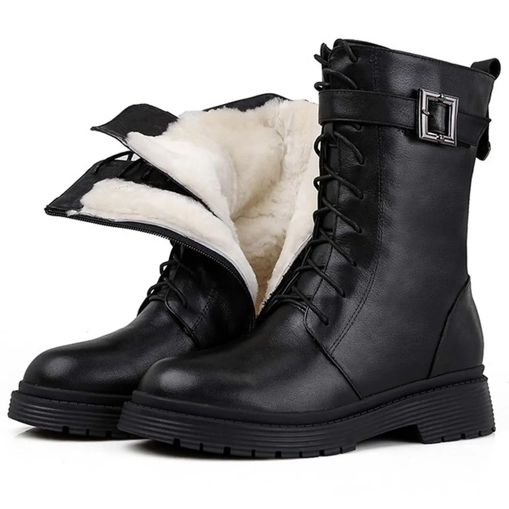 Snow Boot Chic Winter Shoes Boots Women 