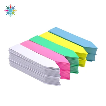 

100Pcs Plastic Plant Tags Garden Plant Labels Nursery Markers Flower Pots Seedling Labels Tray Mark Tools Garden Accessories tls