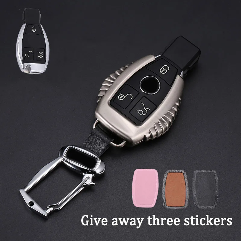 

Car Key Case Protective Cover For Mercedes Benz W203 W210 W211 W124 W202 W204 W205 AMG