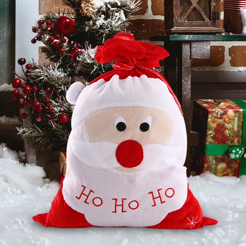 Santa Claus Pattern Toilet Roll Paper Covers Christmas Decor ...