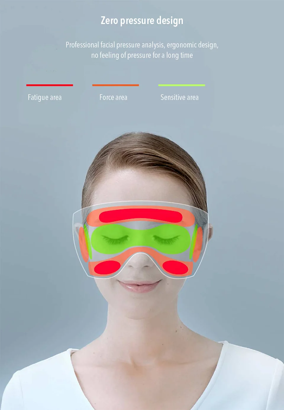 Xiaomi Mijia Dreamlight Wireless Heating Eye Mask Portable Wireless Heating Full Shade Hot Pack Smart Power Off 3D Smart Home