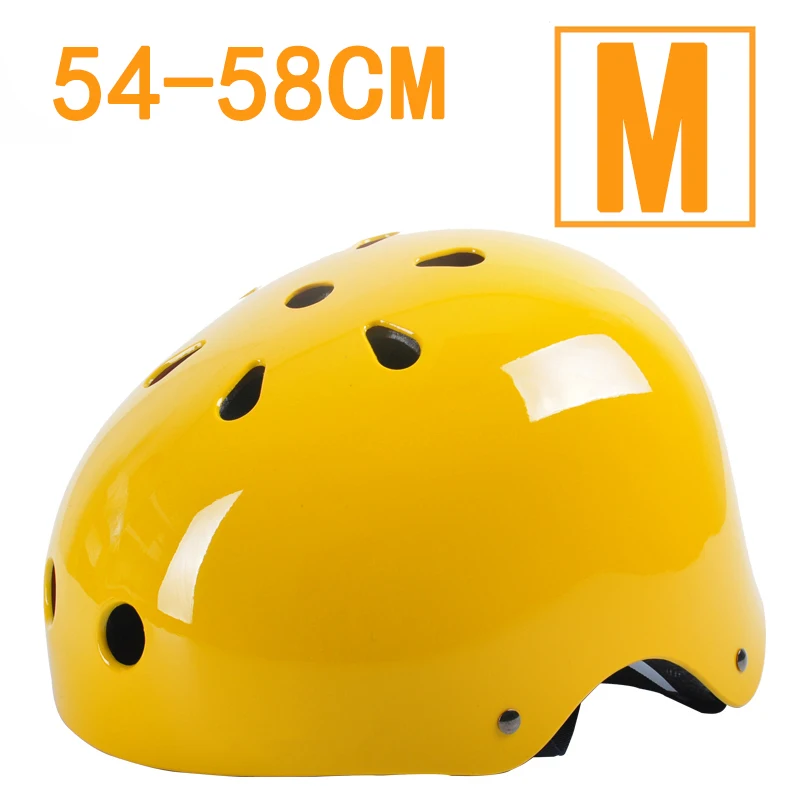 Yellow Детский велосипедный шлем прочный личностей s m l 6 цветов От 8 до 15 лет козырек унисекс защита для детей велосипедный шлем портативный - Цвет: Yellow