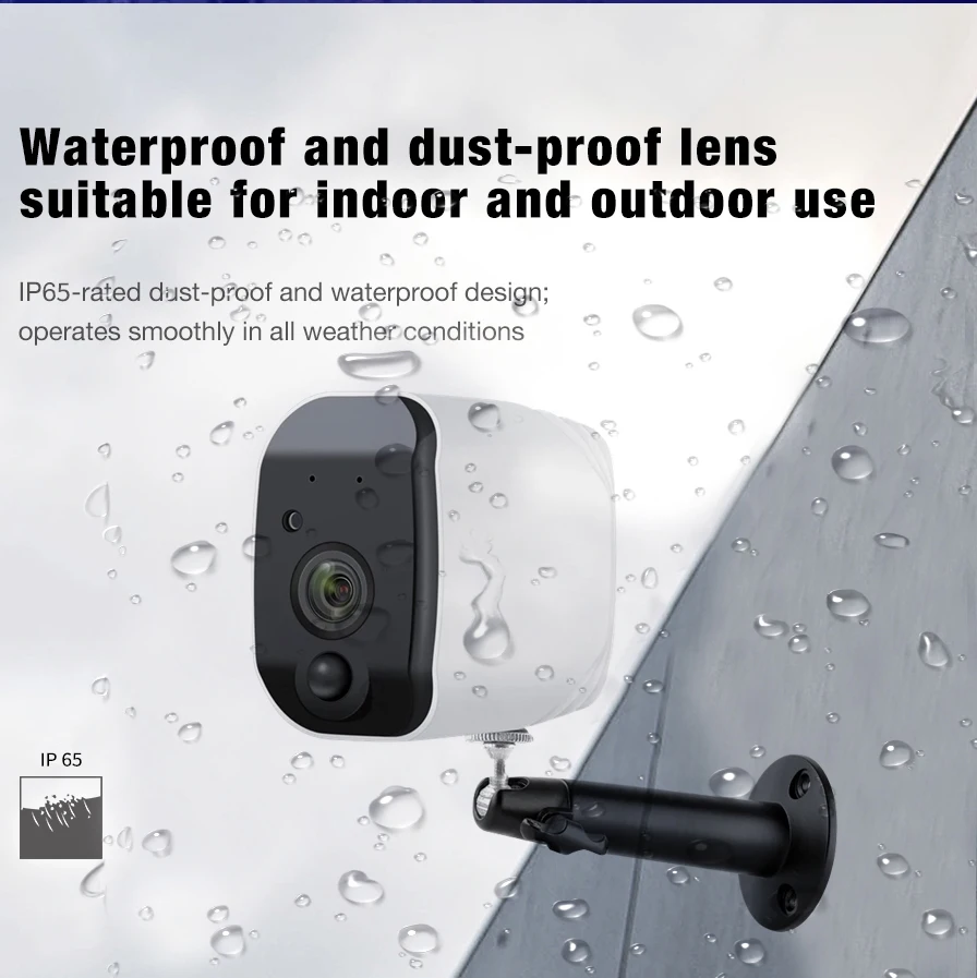  1080P Security Battery Cloud Wireless Camera Wifi Outdoor Surveillance CCTV Network Waterproof Nigh - 4.00013E+12