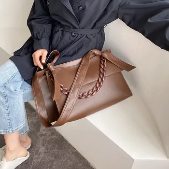 

Female Simple Leisure tuo te bao Fashion Mass 2020 New Style for Autumn and Winter Shoulder Messenger Bags Handbags FashionBA091