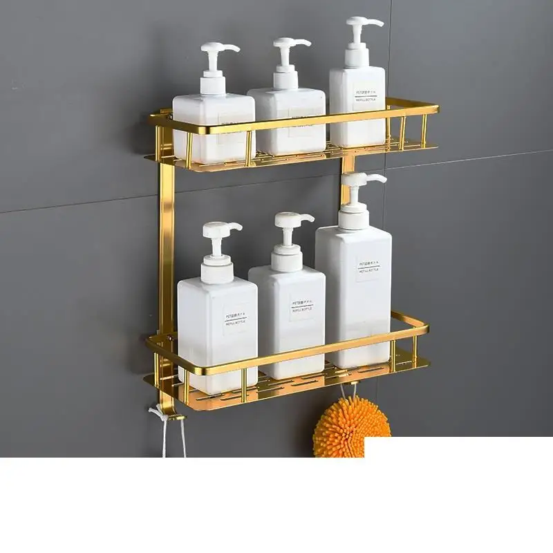 Version N Ducha фен Estante Etagere аксессуары Bagno Badkamer аксессуары полки Salle De Bain настенные аксессуары полка для ванной комнаты - Цвет: Version N