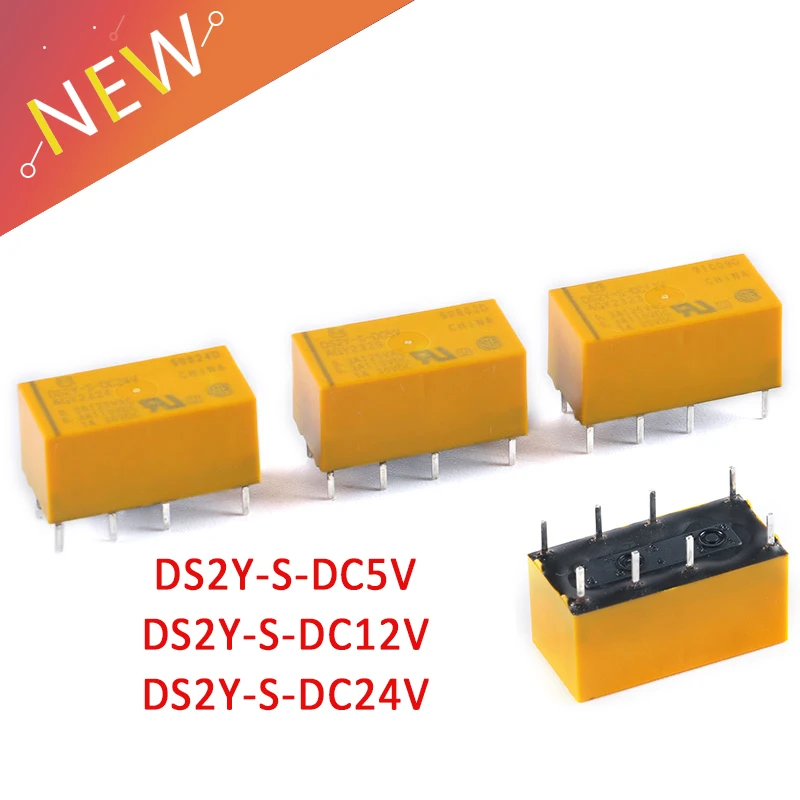 Relay DS2Y S DC5V 5V DS2Y S DC12V 12V DS2Y S DC24V 24V 8PIN DC5V DC12V ...
