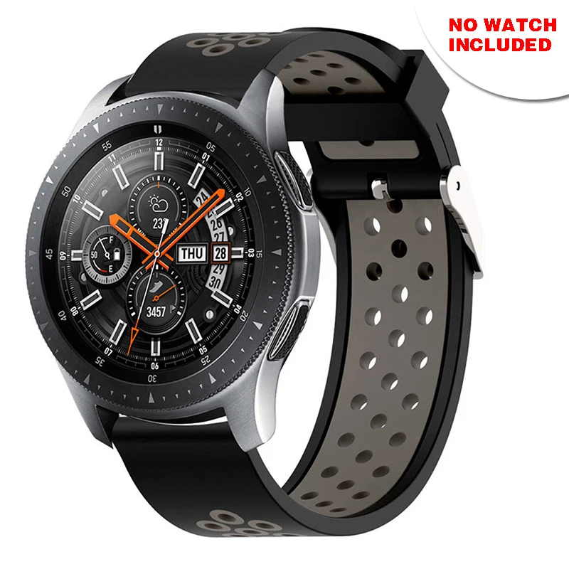 Mayitr Fashion Colorful Replacement Silicone Sport Wrist Band Strap for Samsung Galaxy Watch 42mm/46mm Bracelet Watchband Hot