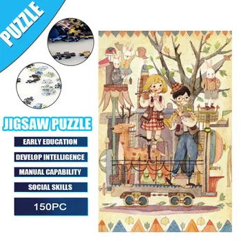 

Adults Puzzles 150 Piece Large Puzzle Game Interesting Toys Personalized Gift Learning Education Brain Teaser Assemble Toy Games