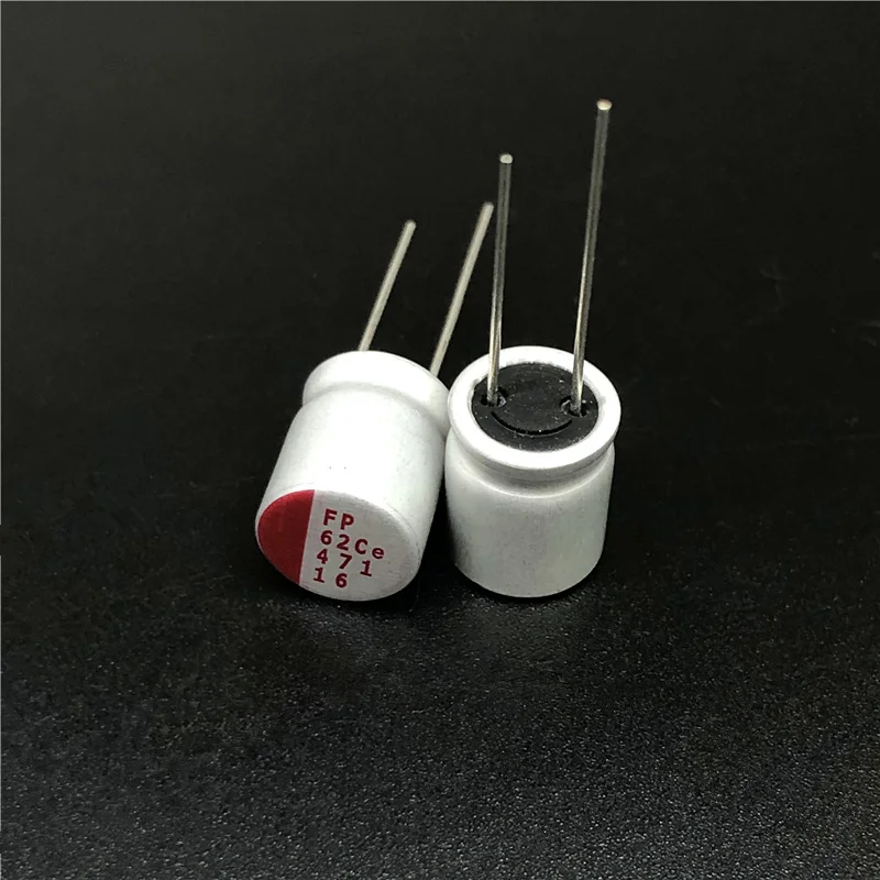 50 шт. 470 мкФ 16V FP 10x12 5 мм низкий ESR Высший сорт 16V470uF VGA/материнская плата твердый