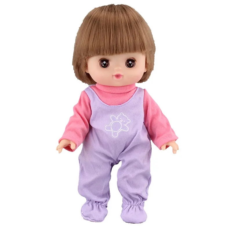 Модный милый полосатый комбинезон для 25 см Mellchan Baby Doll аксессуары для одежды