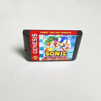 

Sonic The Lost Worlds - 16 Bit MD Game Card for Sega Megadrive Genesis Video Game Console Cartridge