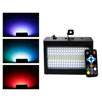 

204 LED Flash Light Sound Control Portable Sound Control Light for Festival Stage Disco Bar Party Club show