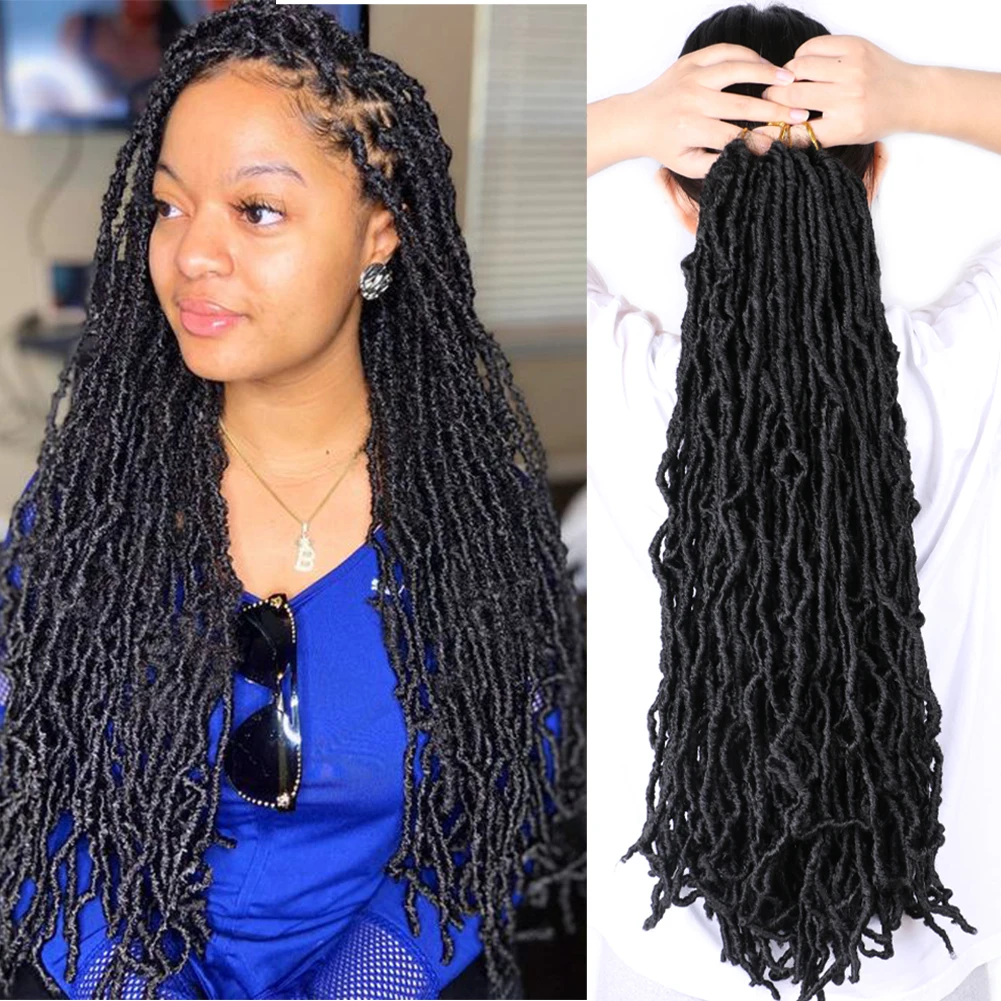 Bella Show-extensiones de cabello de 24 pulgadas Nu rizadas, pelo de ganchillo, pelo trenzado sintético, gancho de trenzas