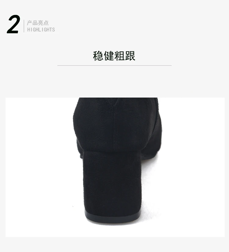 Bootee/женские резиновые сапоги г.; женская обувь; Роскошные Дизайнерские непромокаемые чулки на молнии и не сужающемся книзу массивном каблуке; Высокий каблук средней высоты