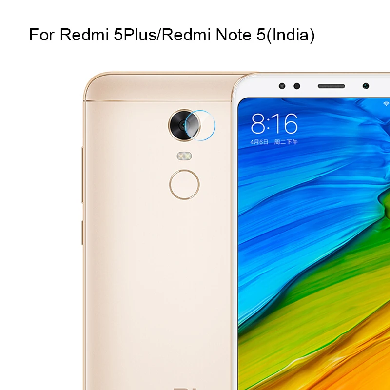 For Redmi 5 Plus Защитная пленка для задней камеры для Xiaomi Redmi Note 5 Pro 6 Pro 6A 5 Plus прозрачная Защитная мягкая пленка для Xiaomi Mi A2 Lite - Цвет: For Redmi 5 Plus