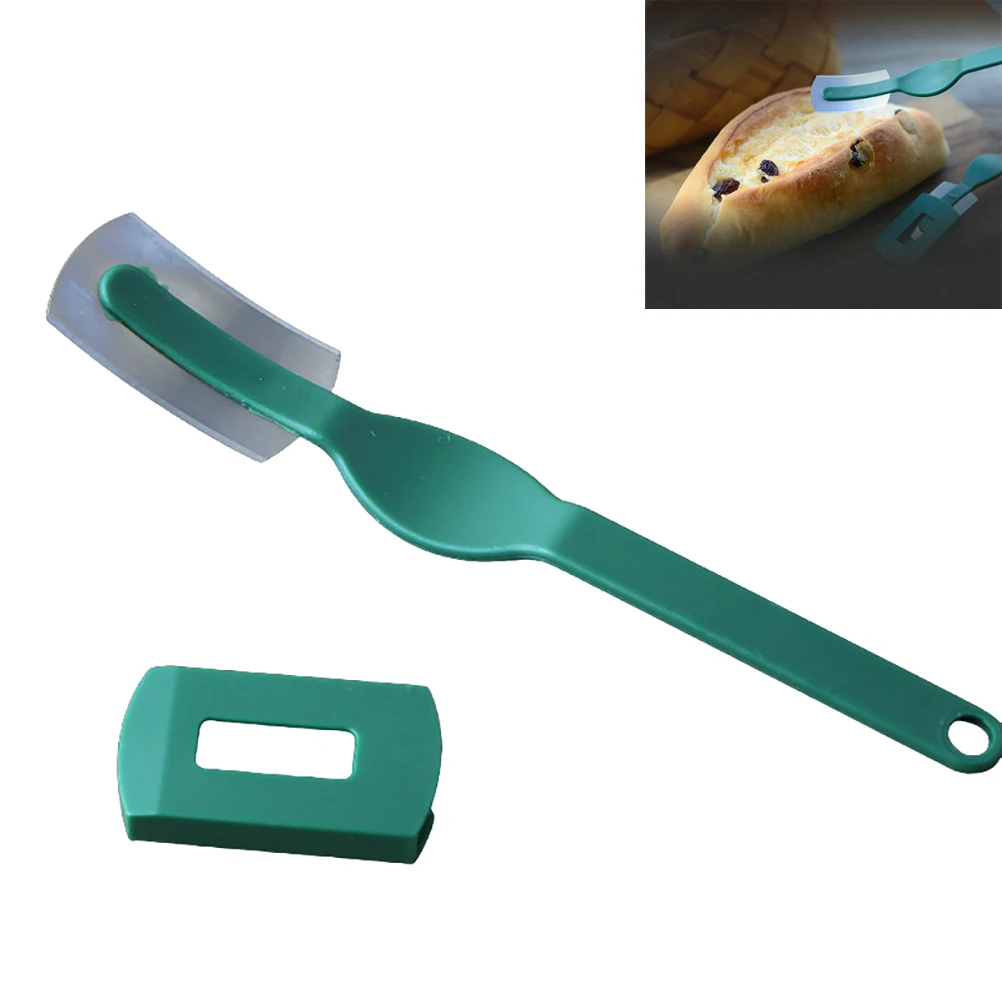 

1PC Curved Carbon Steel Baking Cutter European Bread Baguette Soft European Package Cutter Kitchen Baking Pastry Tool