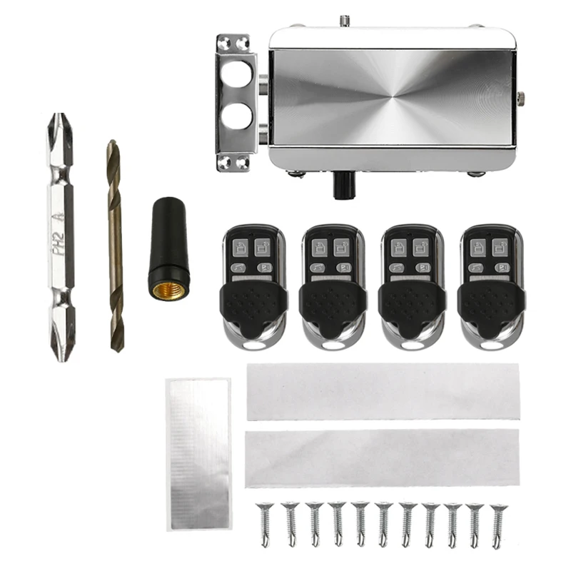 

Intelligence Remote Control Door Lock Wireless Electronic Anti-theft Access Lock Automation Security System Set Home Hotel