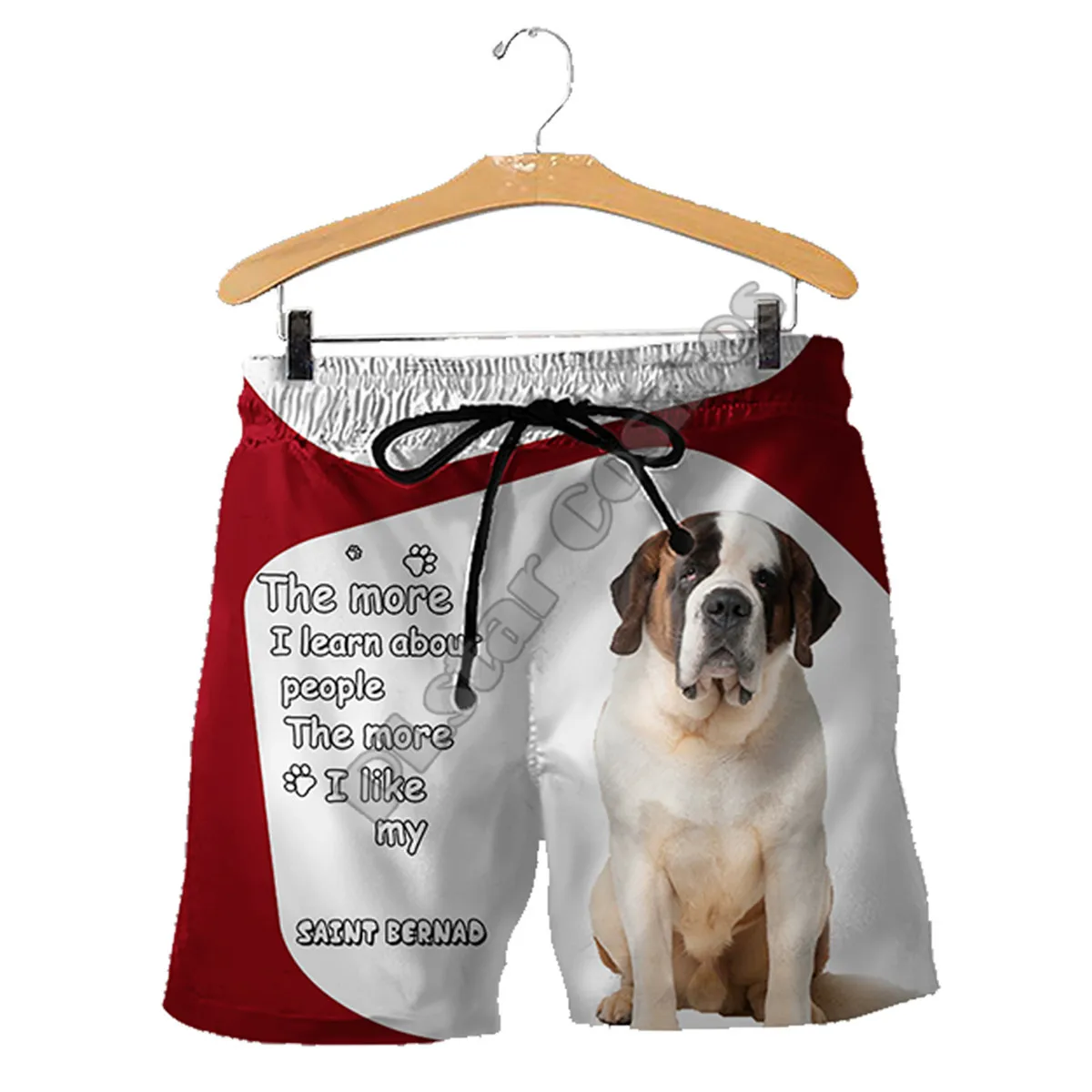 PLstar Cosmos Pug Men's Shorts Summer Casual Shorts Funny Animal 3D Printed Loose Cool Beach Comfortable