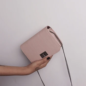 

2020 shoulder bag bolsa feminina Chic PU chain small square bag Designer bags famous brand women bags KYIDER
