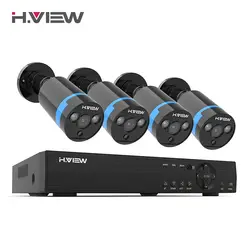 H. VIEW безопасности камера системы 8ch CCTV 4 1080 P видео системы наблюдений наблюдения комплект DVR товары теле и видеонаблюдения Открытый