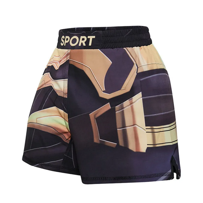 MMA Boxer Grappling Fight Shorts Details about   Marvel Hero Elite Avengers Hulk YOUTH SMALL 