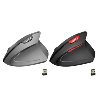 

Wireless Mouse Ergonomic Optical 2.4G 800/1600/2400DPI Light Wrist Healing Vertical Mice with Mouse Pad Kit For PC