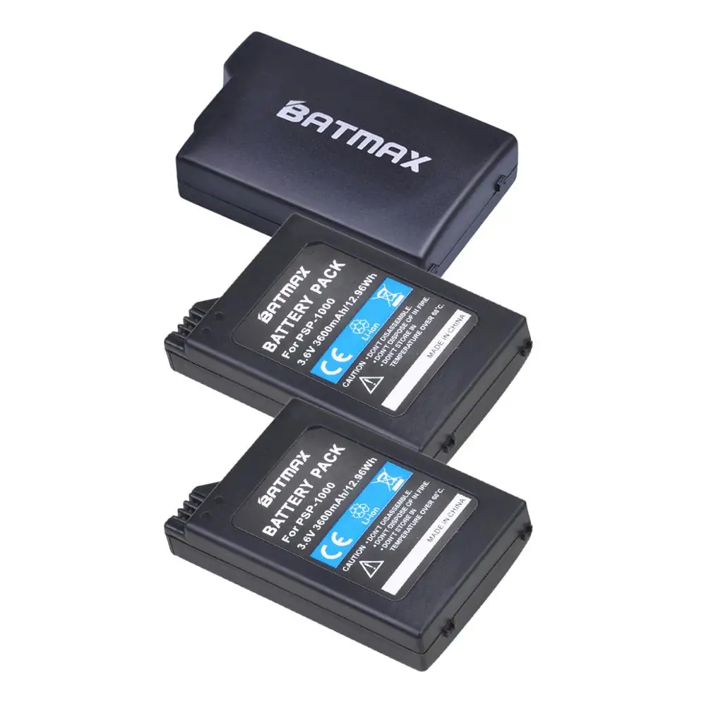 3Pcs 3.6V 3600Mah Battery Pack Per Sony Psp1000 Psp 1000 Playstation Portable