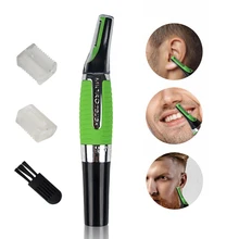 2 в 1 ушной триммер для носа для волос в носу носовая шерсть для удаления волос в носу промытая машинка для стрижки и электрическая бритва для удаления волос тример для носа и ушей машинка для стрижки волос в носу