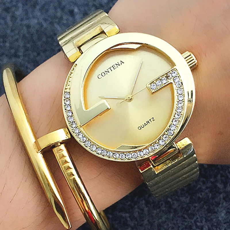 Montre femme 2020 новые золотые часы женские роскошные модные кварцевые наручные