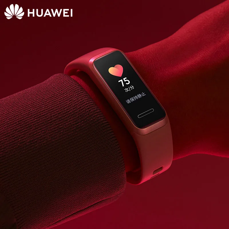 huawei Honor Band 4, умный экран, Bluetooth, шагомер, для плавания, водонепроницаемый, пульс, мониторинг здорового сна, кровяное давление