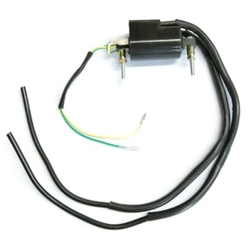 

12V Motorcycle Parts Durable Dual Wire Practical Metal Engine Components Ignition Coil Accessories Vehicle For CB350F YFM350