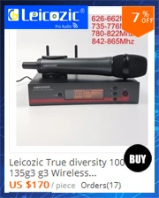 Leikozic 8-channel audio mixer FX8-USB montagem em
