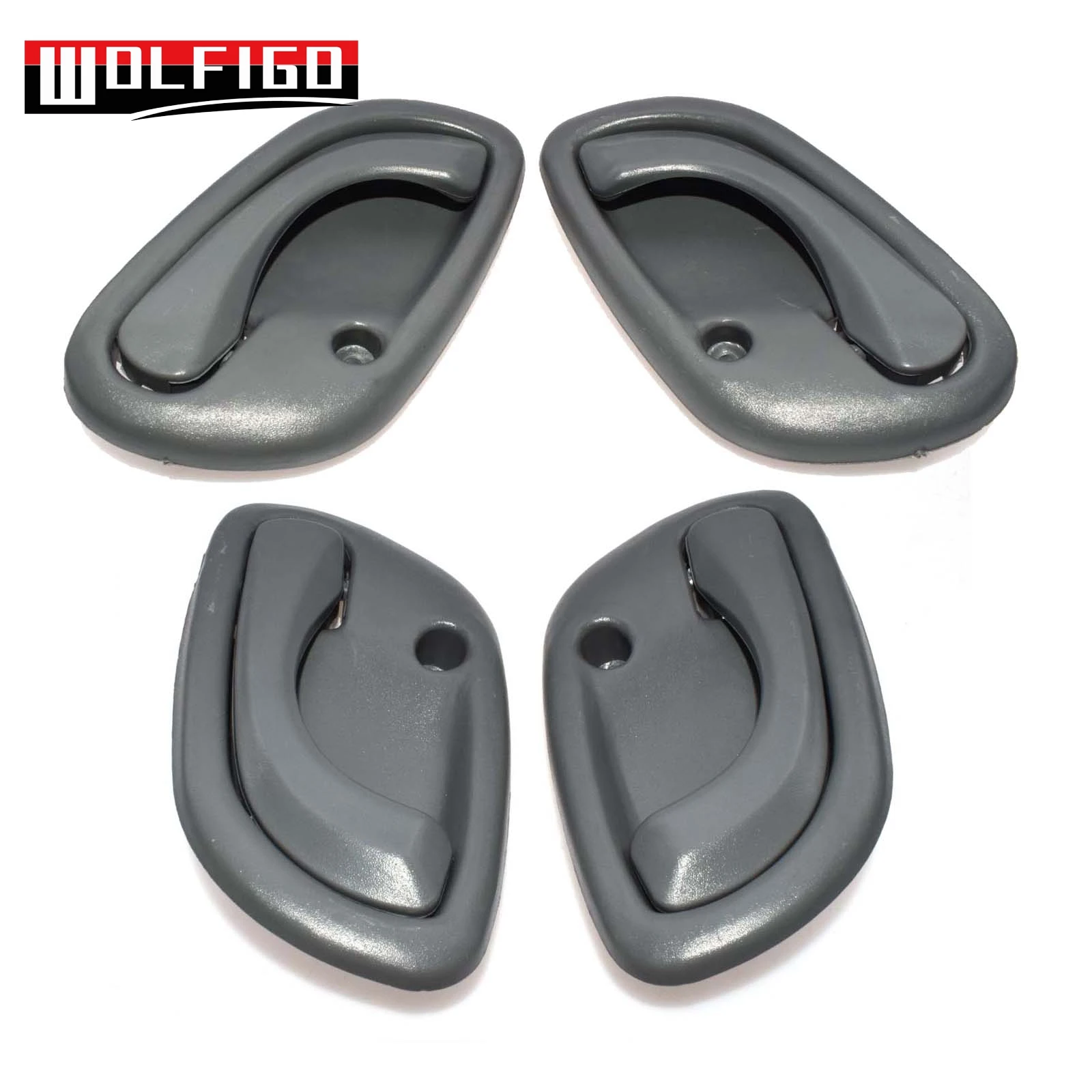WOLFIGO для 1995 96 97 98 99 00 2001 Suzuki Grand Vitara внутренние дверные ручки серые/серые левые
