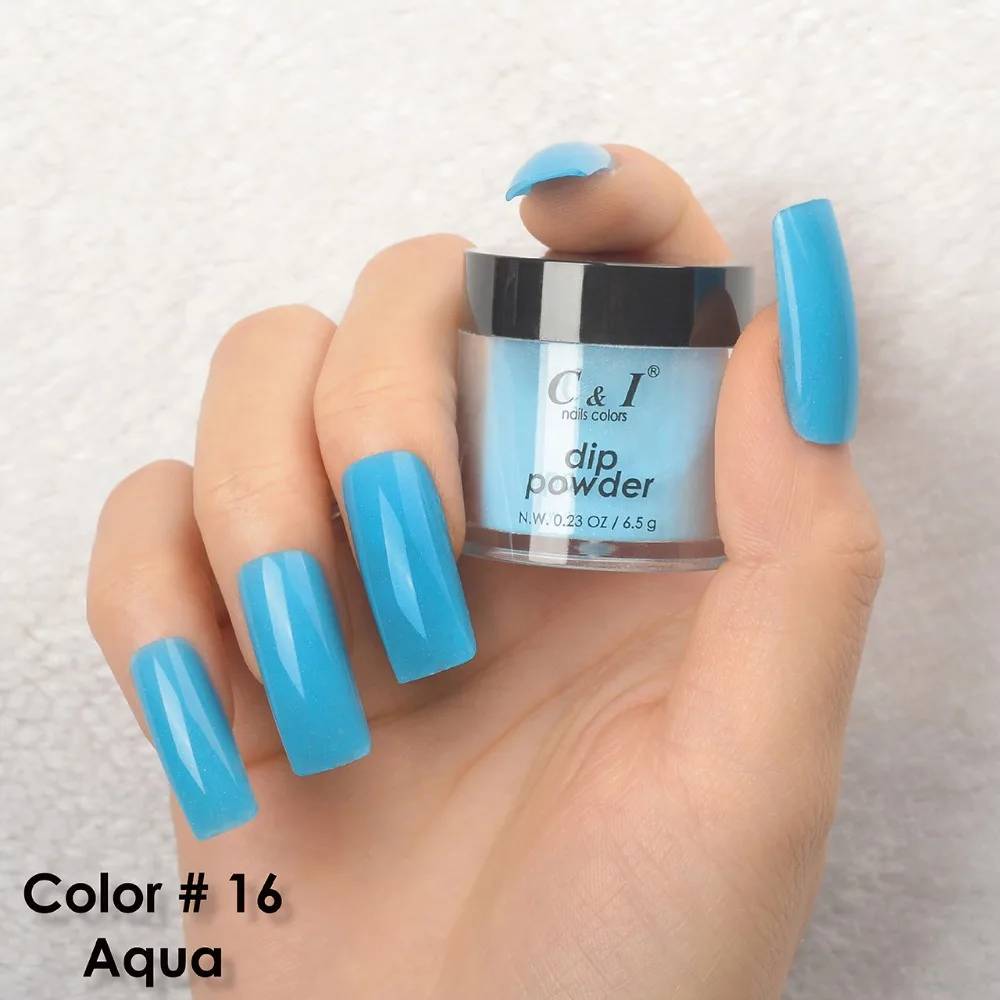 C&I Mini Dip Powder Color # 16 Aqua 2